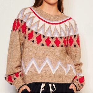 Sundry Fair Isle Sweater
